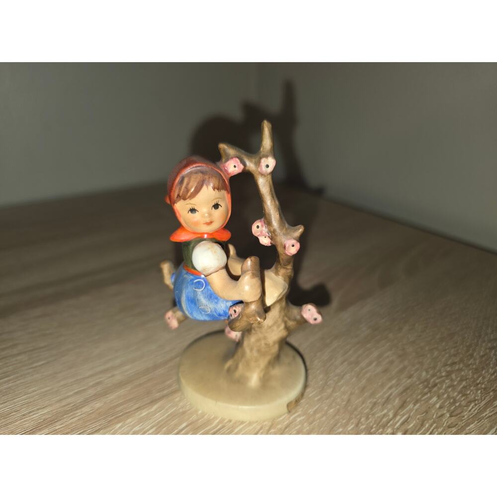 Vintage‎ Hummel Figurine "Apple Tree Girl" TMK 3 #141 3/0 4" Goebel Germany